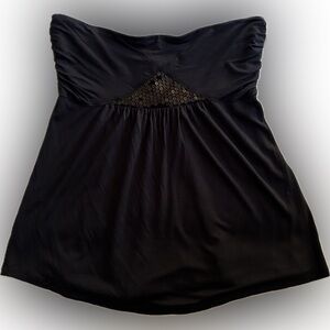 Express Black Sequin Embellished Top